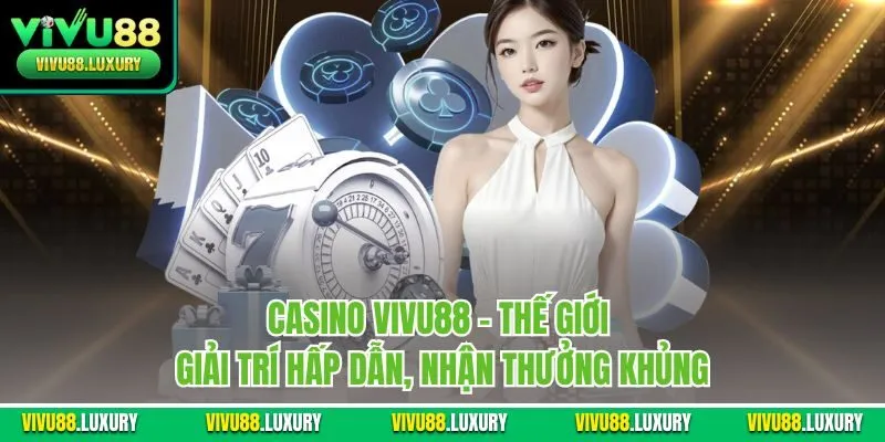 Casino Vivu88 - Thế giới giải trí hấp dẫn, nhận thưởng khủng